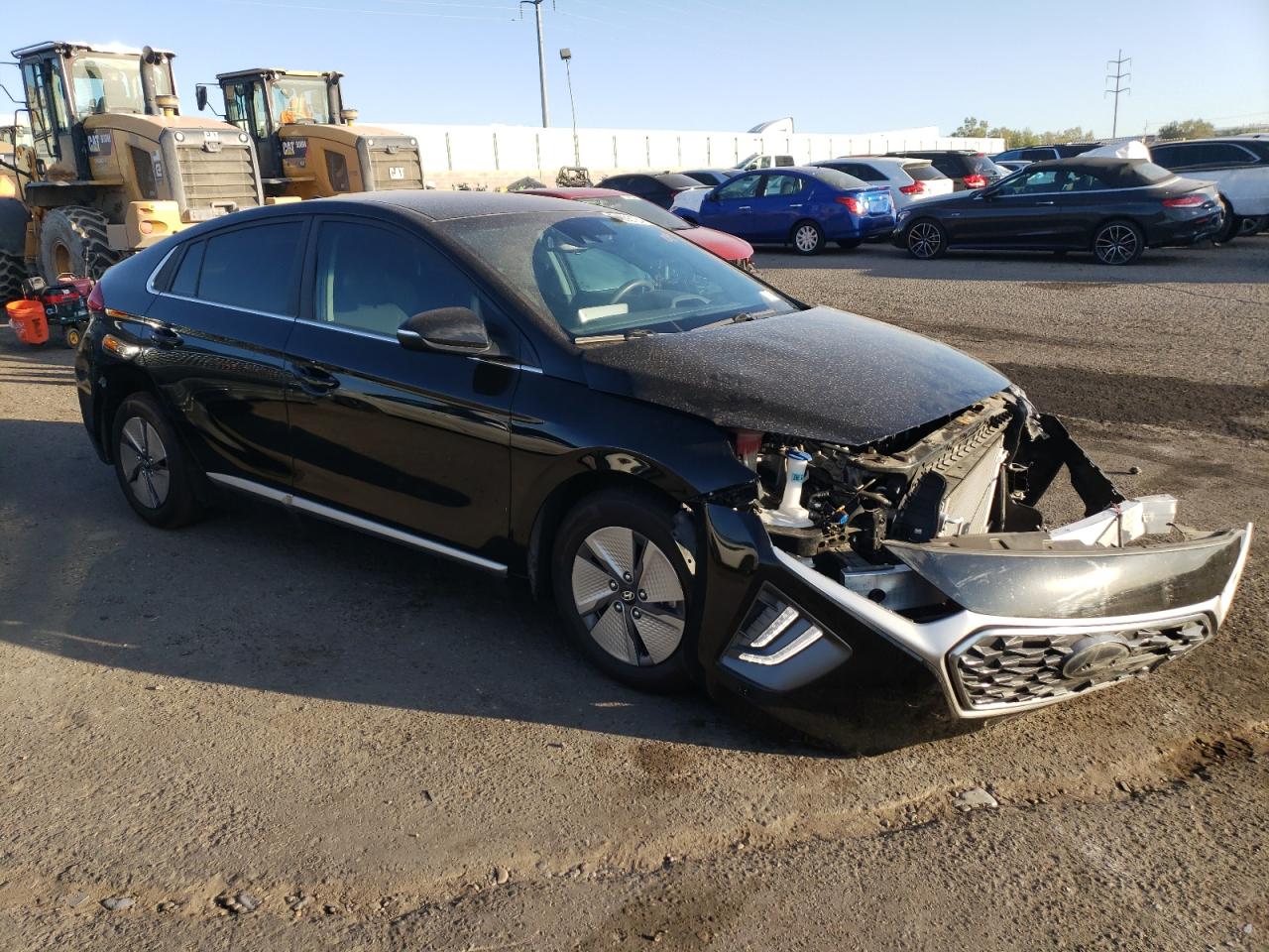 2022 Hyundai IONIQ VIN KMHC75LC7NU279373 Copart auction photo, front end damage thumbnail 4
