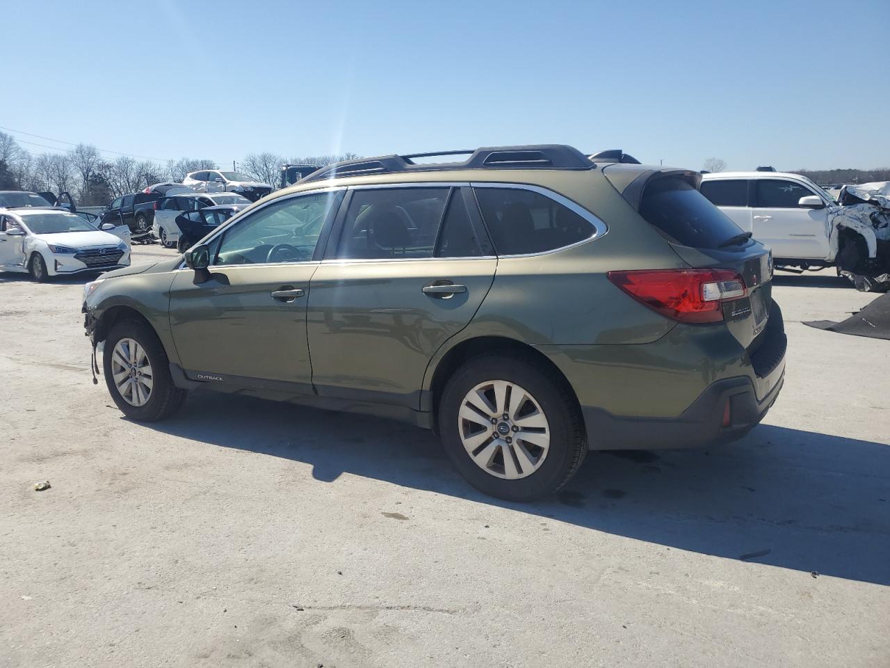 2018 Subaru Outback VIN 4S4BSACC3J3226527 Copart auction photo, front end damage thumbnail 2