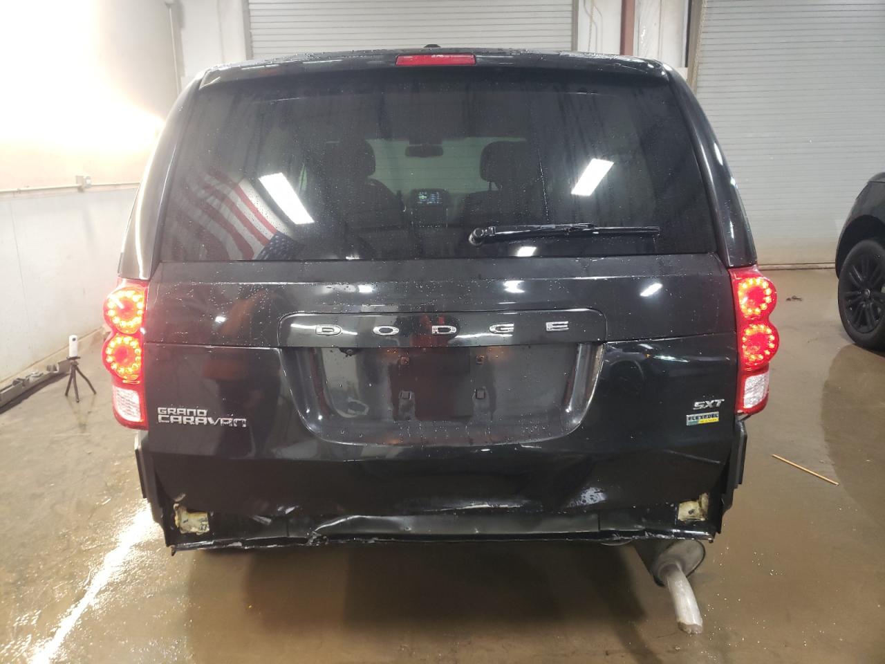 2017 Dodge Caravan VIN 2C4RDGCG4HR856352 Copart auction photo, rear end damage thumbnail 6