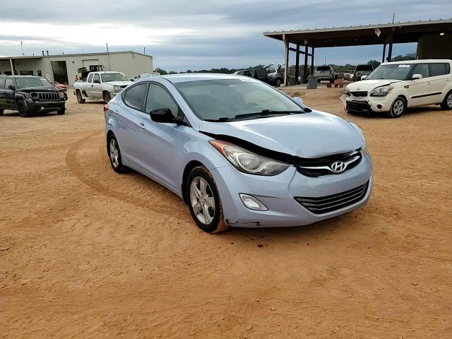2013 Hyundai Elantra VIN KMHDH4AE5DU640856 Copart auction photo, front end damage thumbnail 13