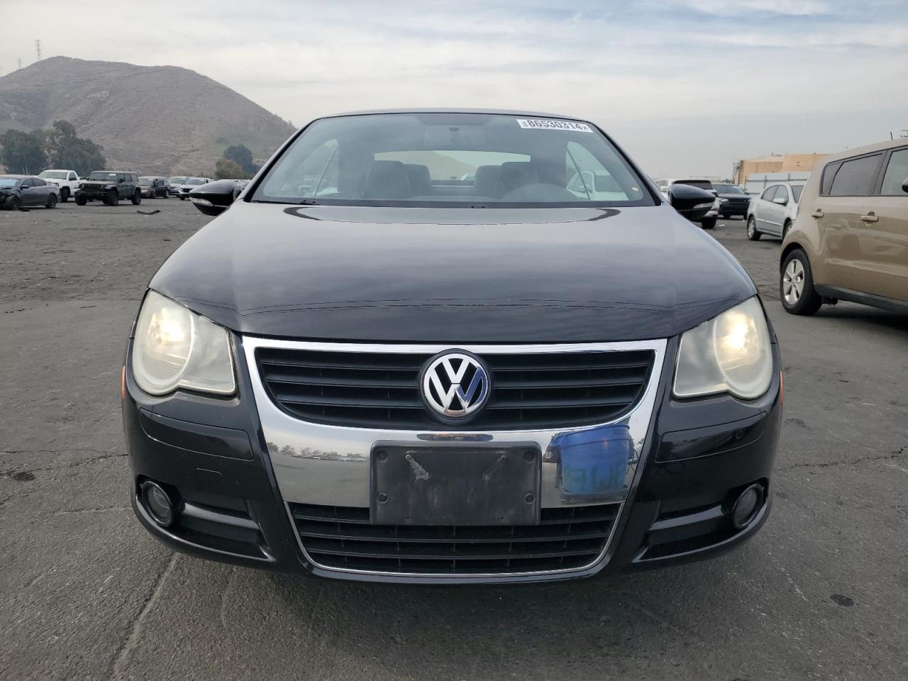 2009 Volkswagen Eos VIN WVWBA71FX9V019771 Copart auction photo, rear end damage thumbnail 5