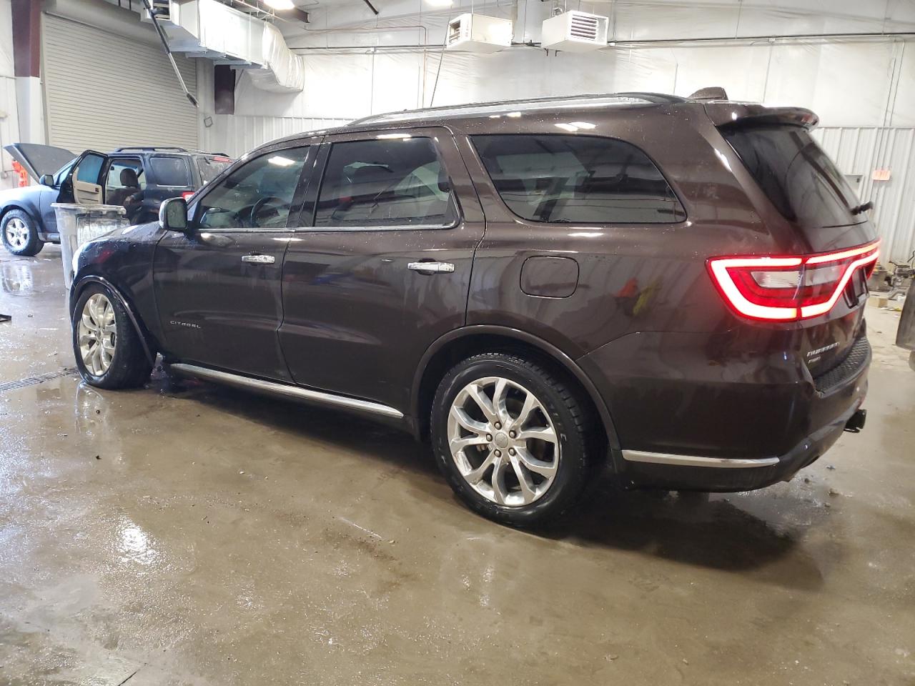 2017 Dodge Durango VIN 1C4RDJEG6HC710232 Copart auction photo, undercarriage / front end damage thumbnail 2