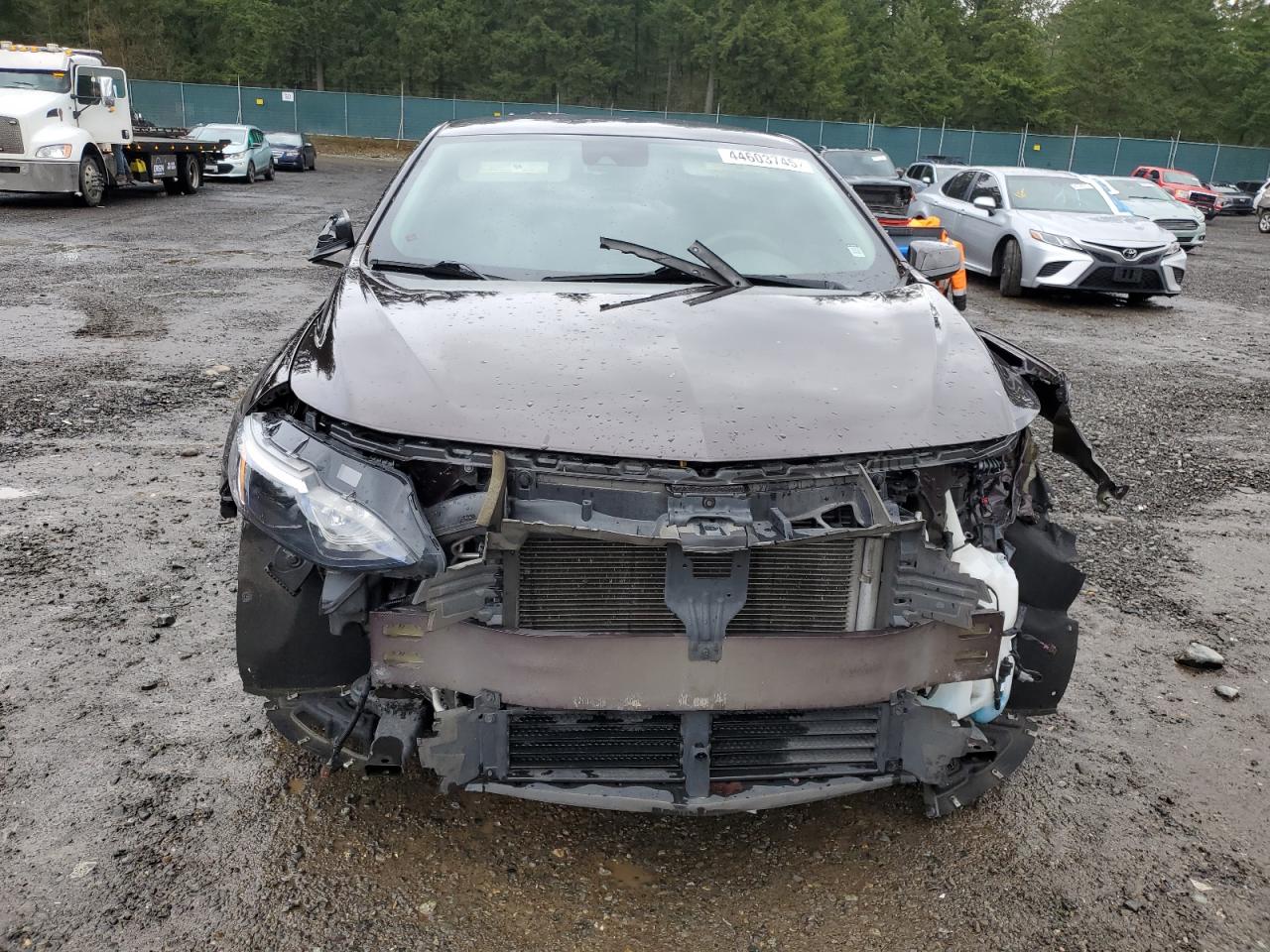 2020 Chevrolet Malibu VIN 1G1ZC5ST7LF107995 Copart auction photo, front end / side damage thumbnail 5