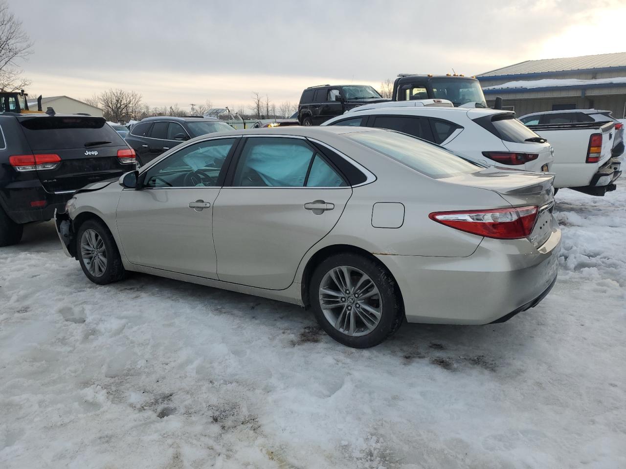 2017 Toyota Camry VIN 4T1BF1FK2HU409574 Copart auction photo, front end damage thumbnail 2