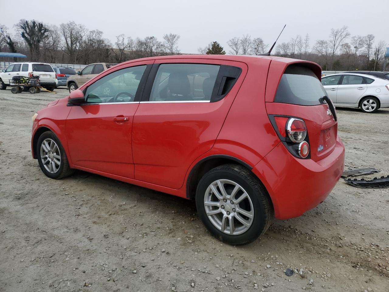 2012 Chevrolet Sonic VIN 1G1JC6SH9C4220129 Copart auction photo, front end damage thumbnail 2