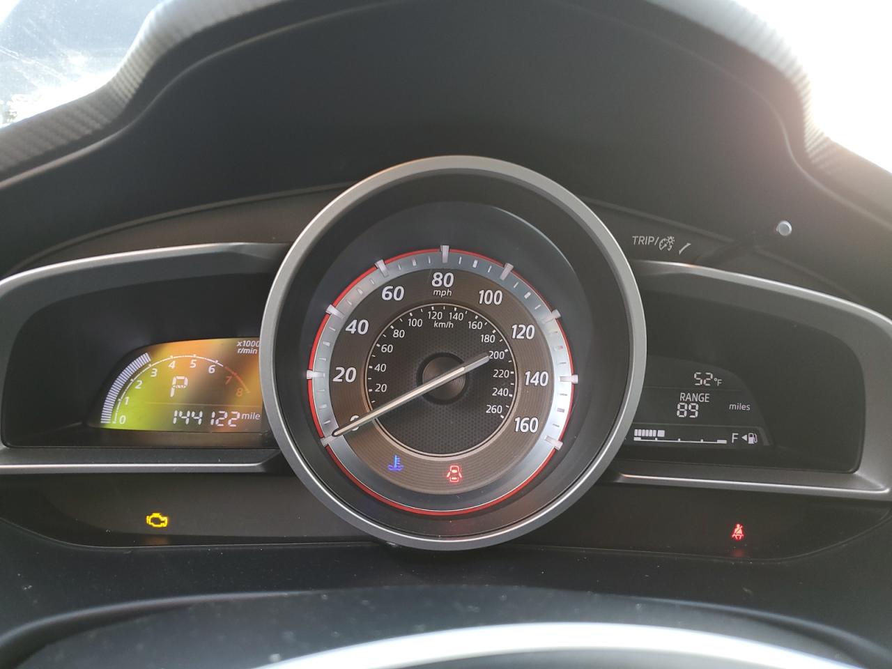 2014 Mazda 3 VIN JM1BM1M72E1102296 Copart auction photo, front end damage thumbnail 9