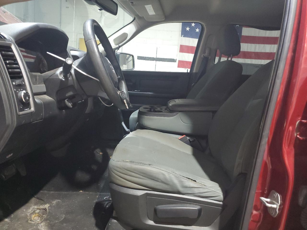 2014 RAM 1500 VIN 1C6RR7KT9ES181101 Copart auction photo, front end / mechanical damage thumbnail 7