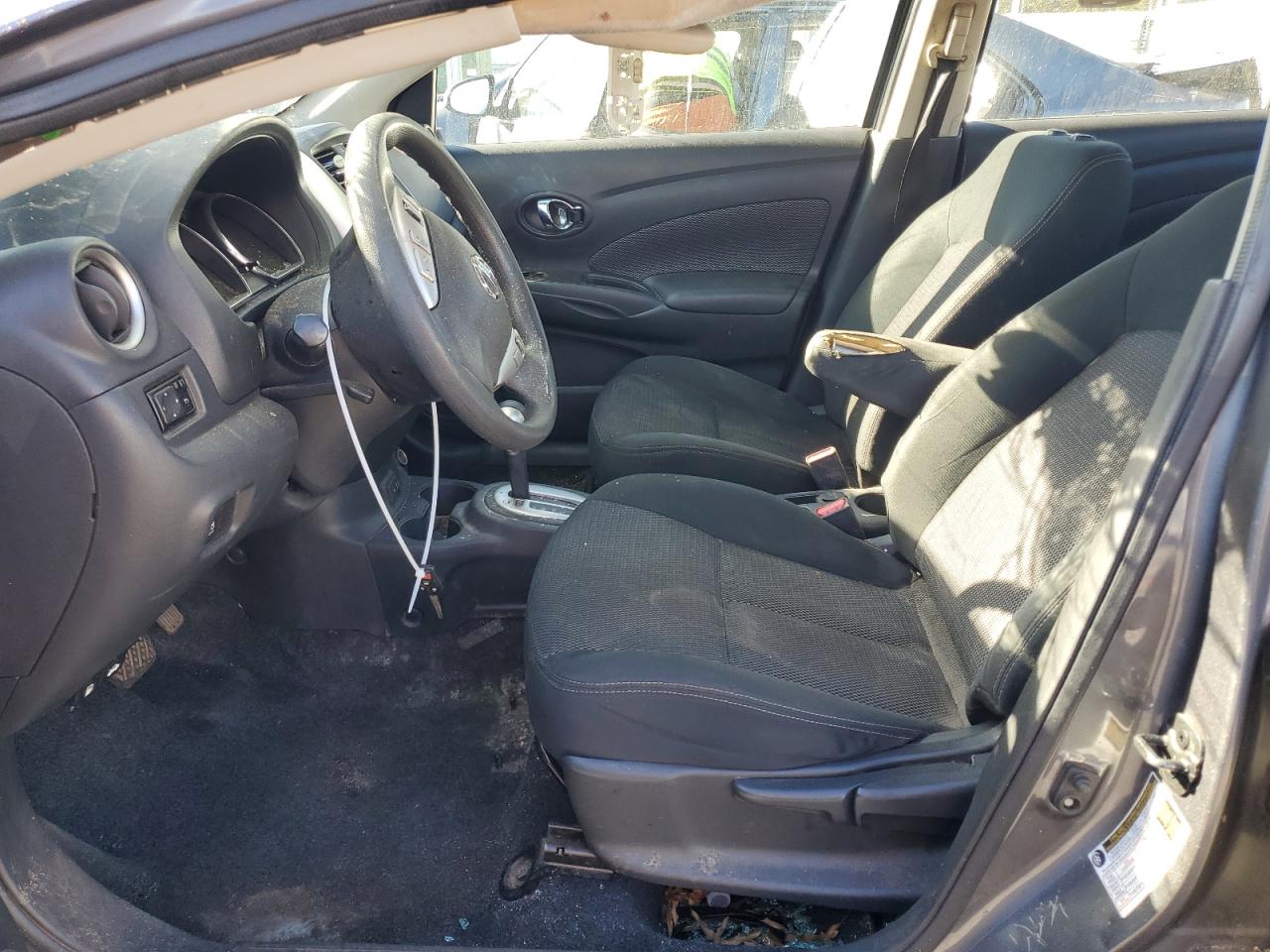 2017 Nissan Versa VIN 3N1CN7AP3HL869275 Copart auction photo, top/roof damage thumbnail 7