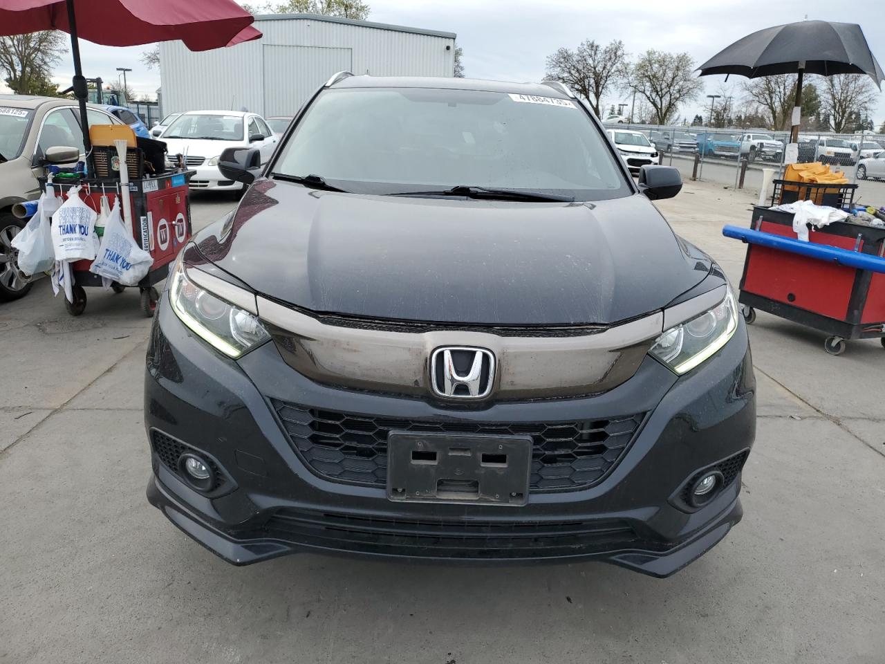 2022 Honda HR-V VIN 3CZRU5H14NM711642 Copart auction photo, rear end damage thumbnail 5