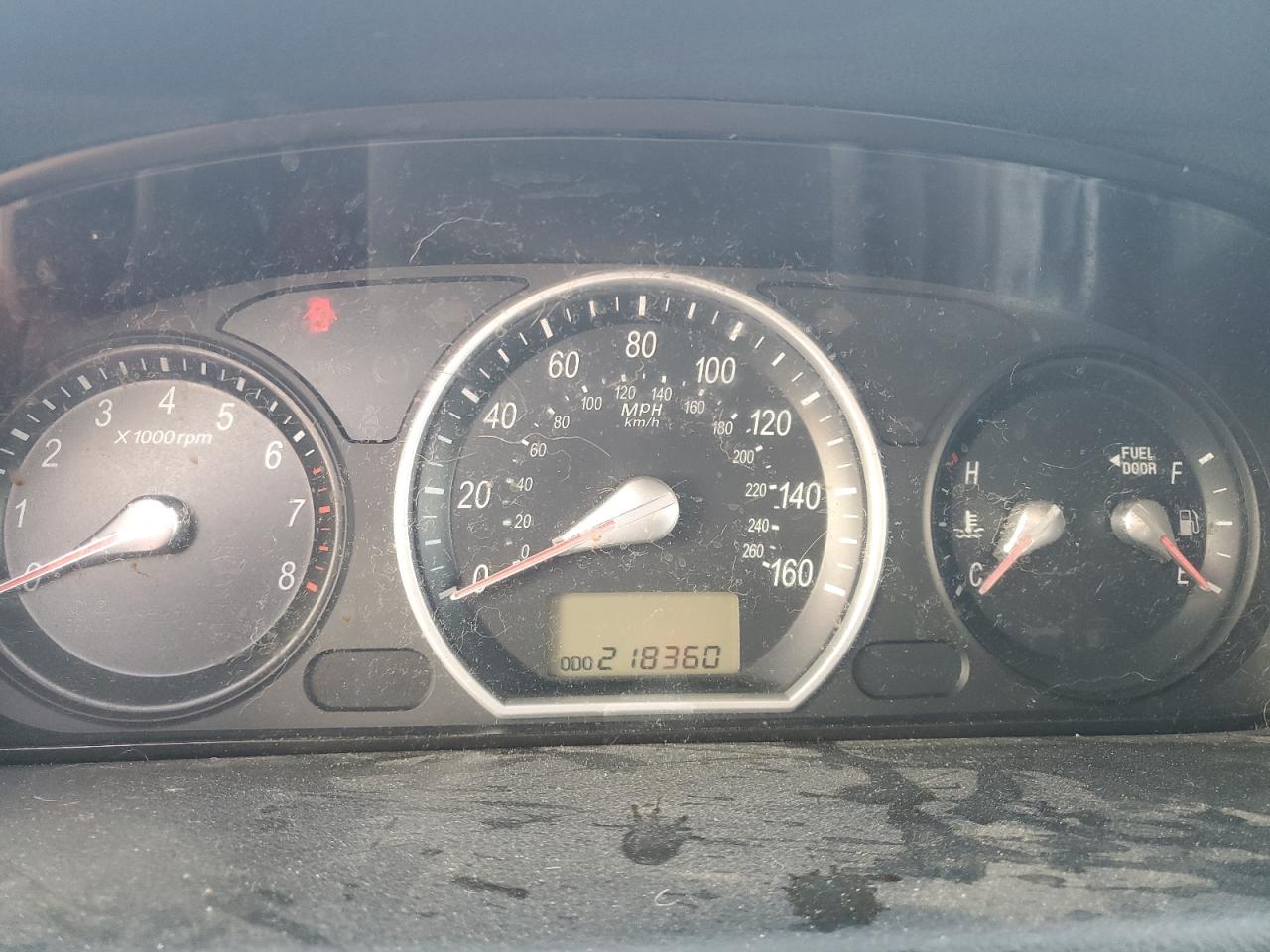 2008 Hyundai Sonata VIN 5NPEU46F08H349879 Copart auction photo, side damage thumbnail 9