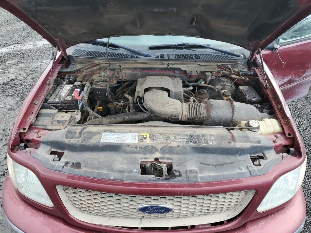 2003 Ford F-150 VIN 1FTPX18L43NA06356 Copart auction photo, all over damage thumbnail 11