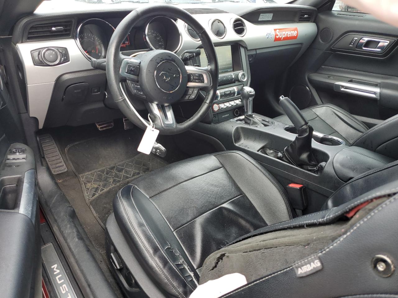2015 Ford Mustang VIN 1FA6P8CF1F5388572 Copart auction photo, rear end / side damage thumbnail 8