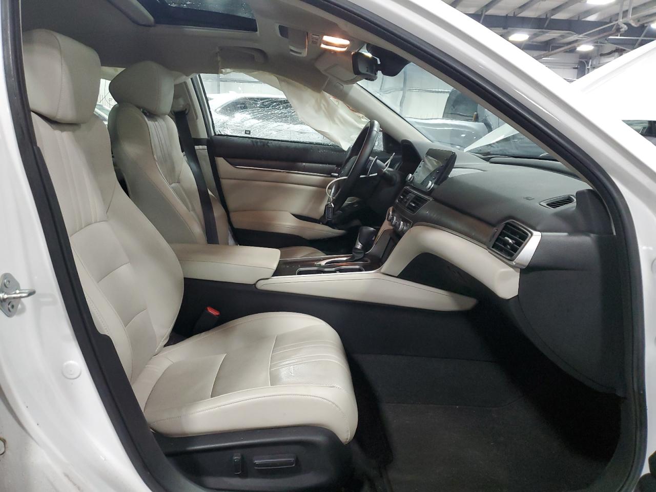 2018 Honda Accord VIN 1HGCV1F91JA024296 Copart auction photo, side / front end damage thumbnail 7