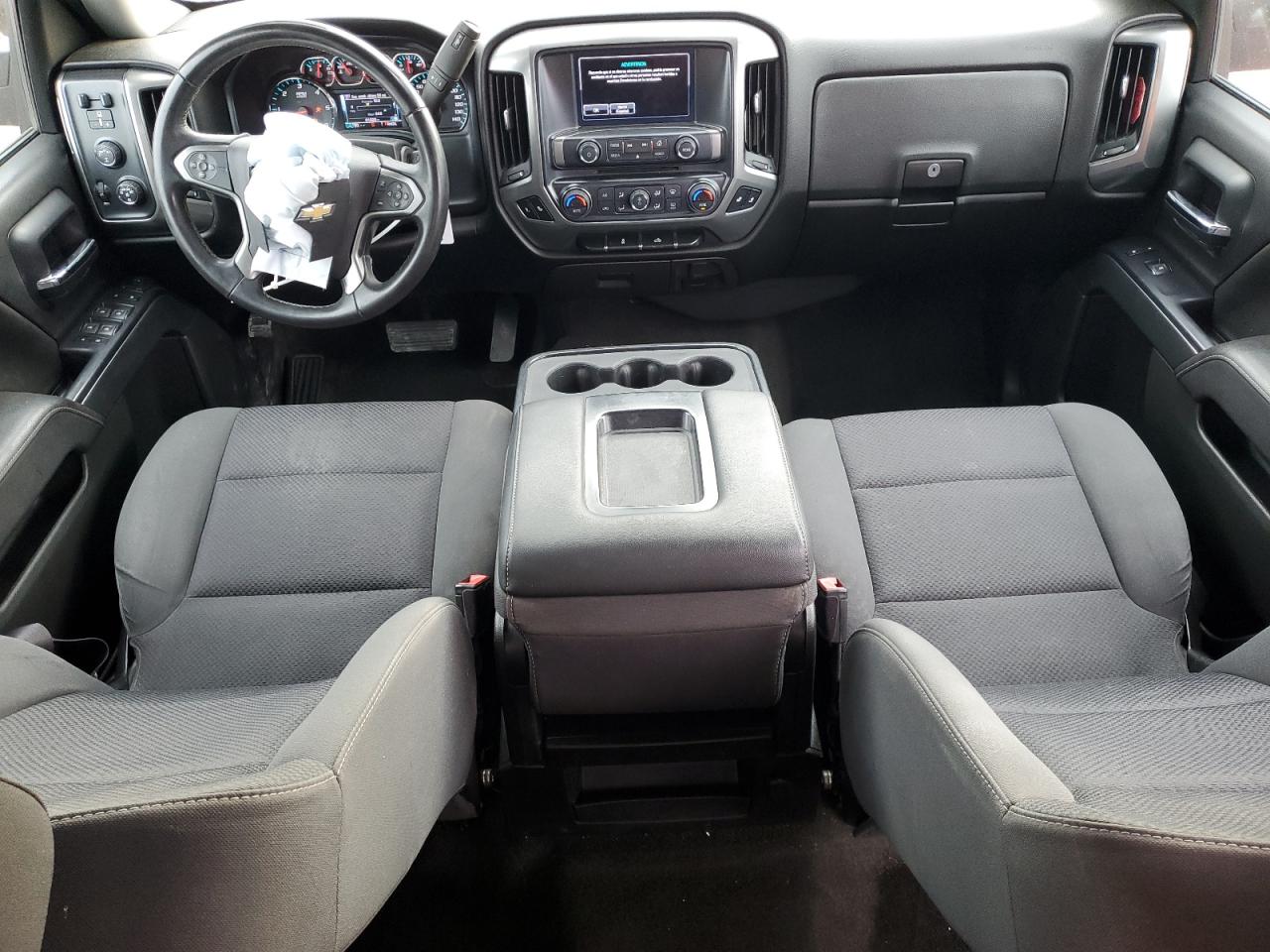 2017 Chevrolet Silverado VIN 3GCUKREC3HG446377 Copart auction photo, front end / side damage thumbnail 8