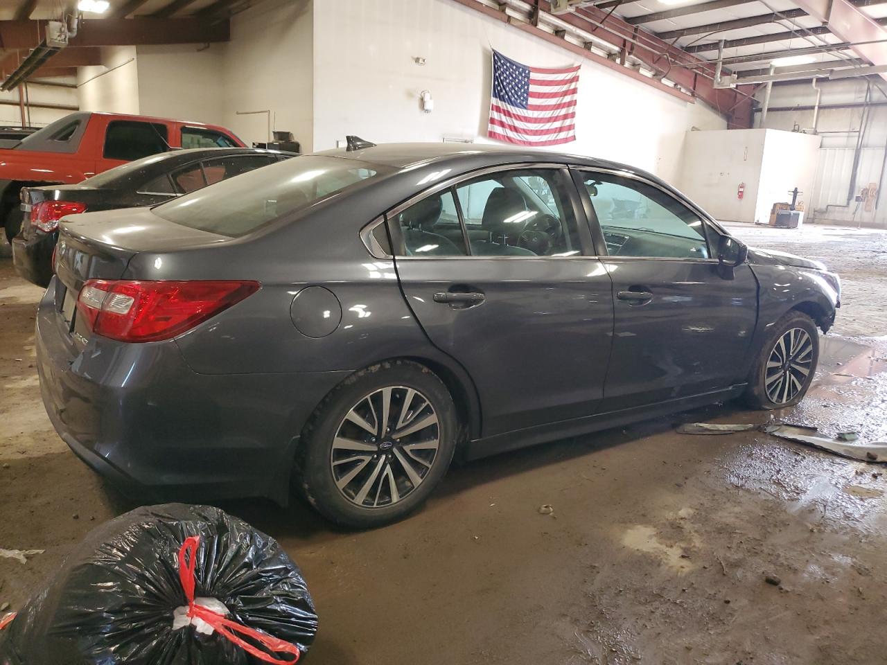 2018 Subaru Legacy VIN 4S3BNAC65J3030918 Copart auction photo, undercarriage / front end damage thumbnail 3