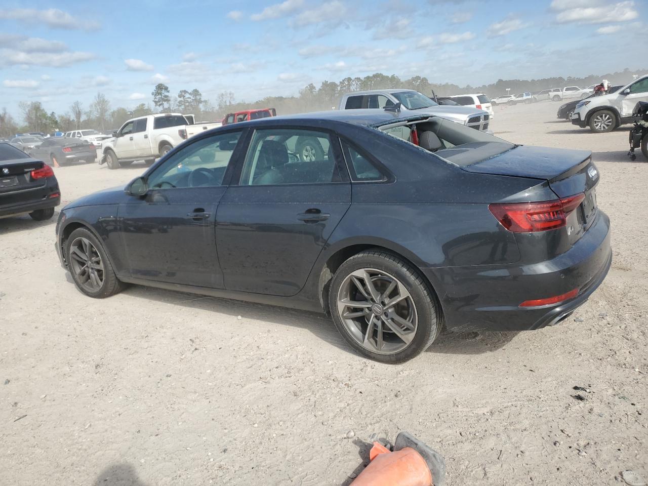 2019 Audi A4 VIN WAUGMAF46KN018153 Copart auction photo, hail / top/roof damage thumbnail 2