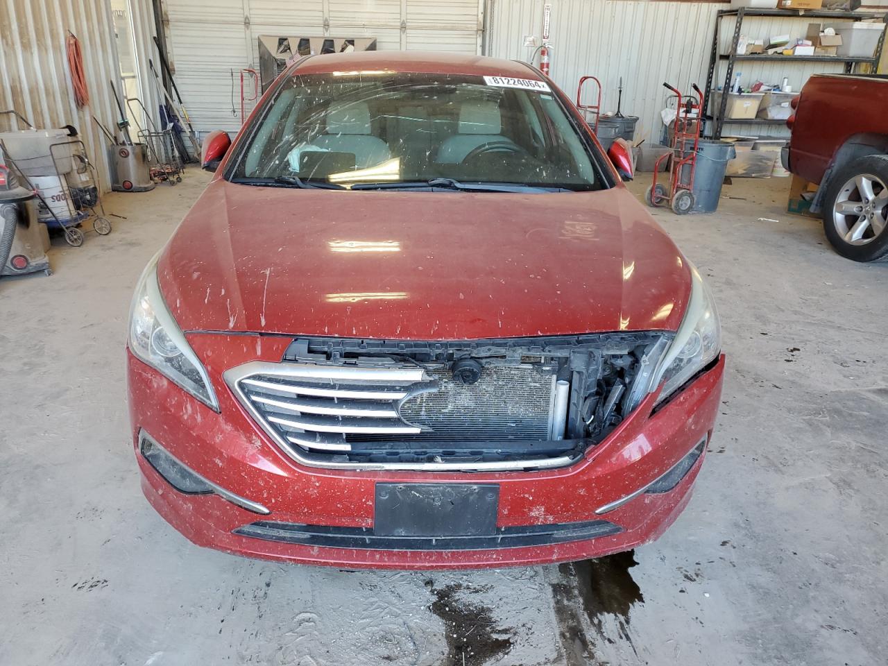 2017 Hyundai Sonata VIN 5NPE24AFXHH521106 Copart auction photo, front end / hail damage thumbnail 5