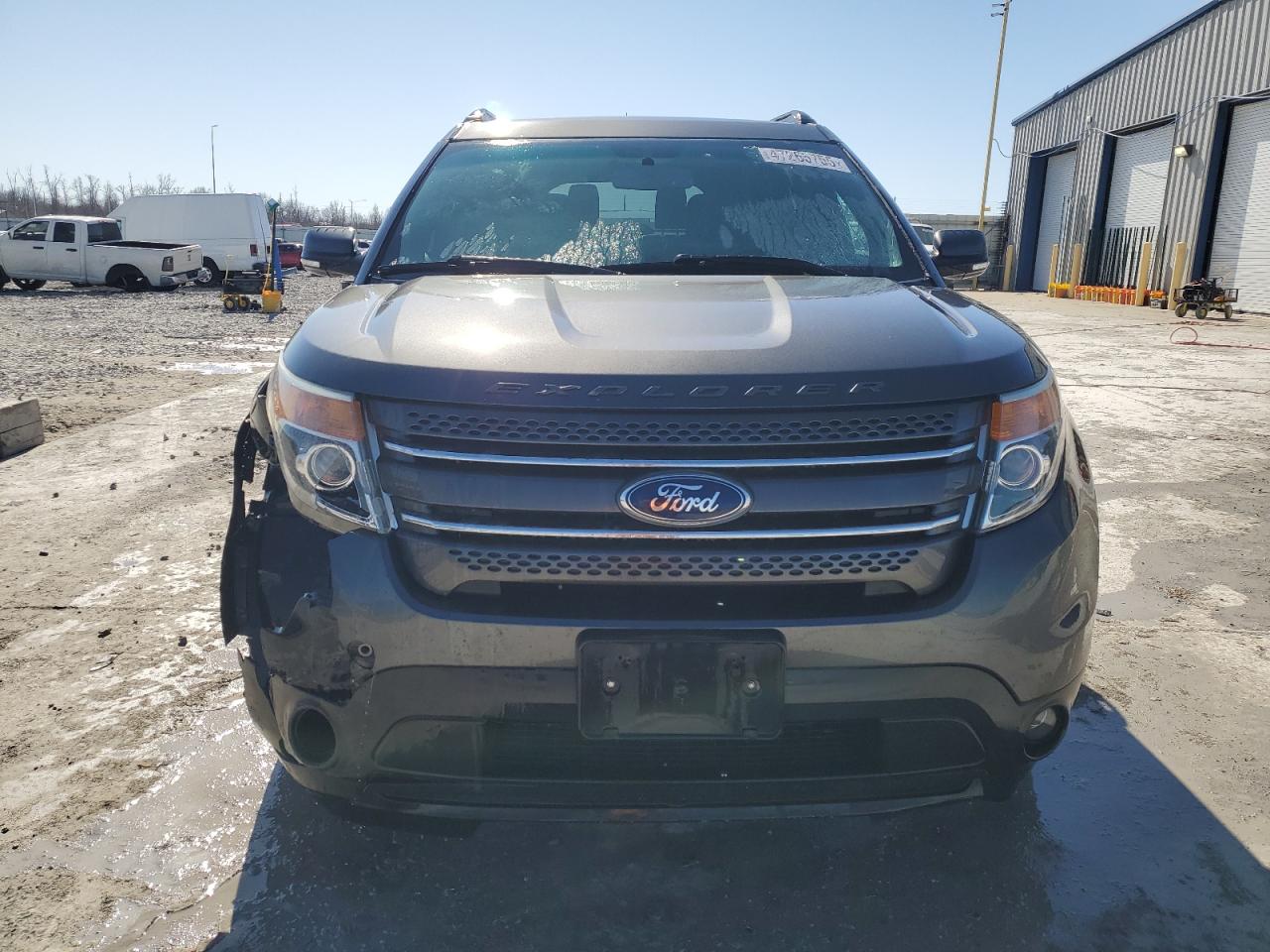 2015 Ford Explorer VIN 1FM5K8D86FGA02443 Copart auction photo, front end / rear end damage thumbnail 5