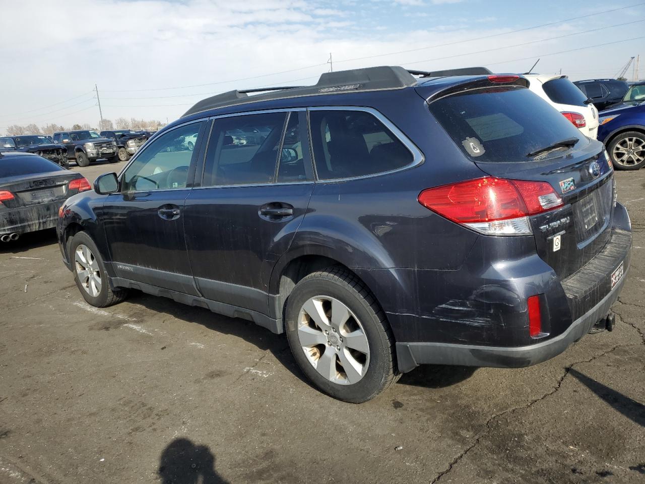 2010 Subaru Outback VIN 4S4BRCGC1A3326658 Copart auction photo, rear end damage thumbnail 2