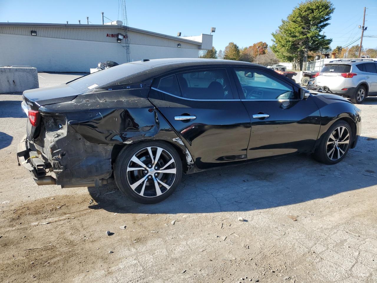 2017 Nissan Maxima VIN 1N4AA6AP1HC453639 Copart auction photo, rear end damage thumbnail 3