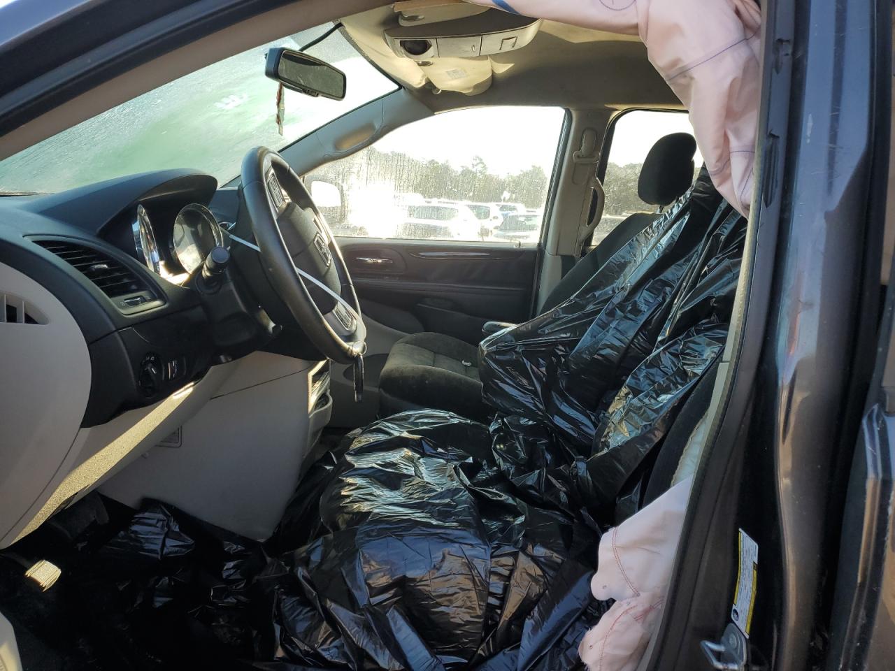2016 Dodge Caravan VIN 2C4RDGBG5GR352053 Copart auction photo, rear end / side damage thumbnail 7