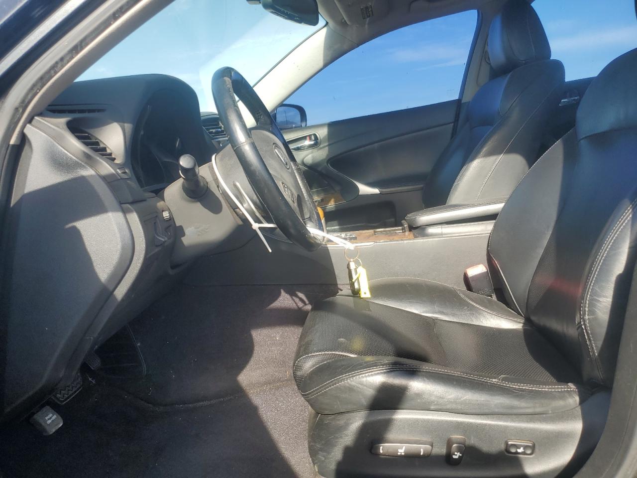 2009 Lexus IS VIN JTHBK262695092656 Copart auction photo, front end damage thumbnail 7