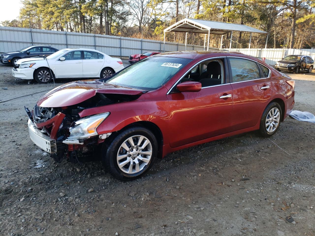 2013 Nissan Altima VIN 1N4AL3AP5DN567117