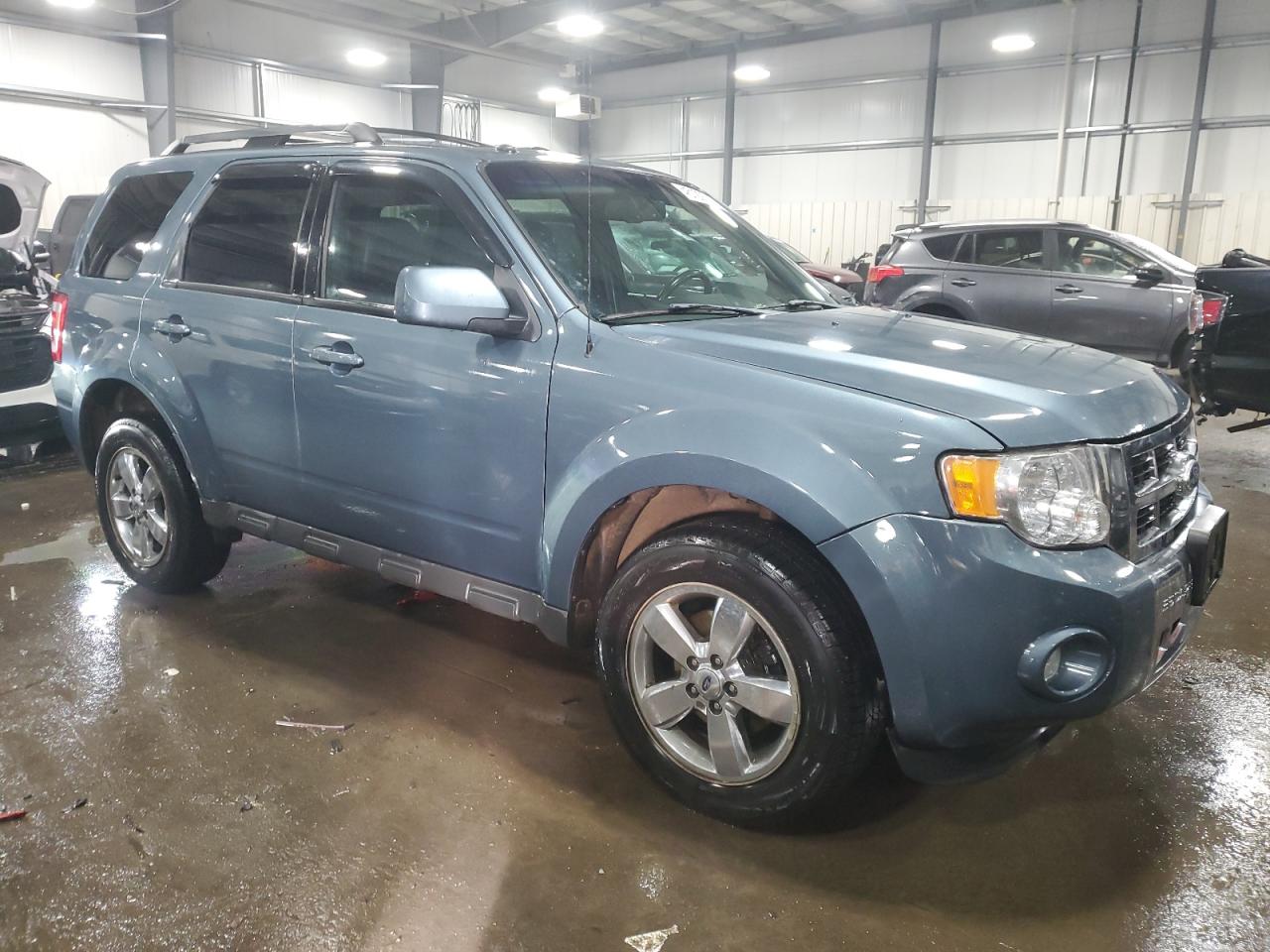 2011 Ford Escape VIN 1FMCU9EG8BKB22877 Copart auction photo, front end / side damage thumbnail 4