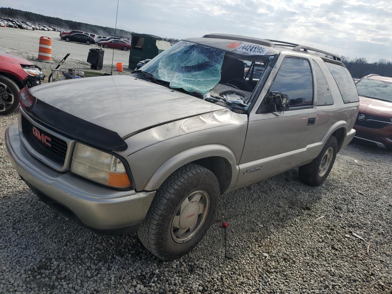2001 GMC Jimmy VIN 1GKCS18W51K124992 - Copart auction photo