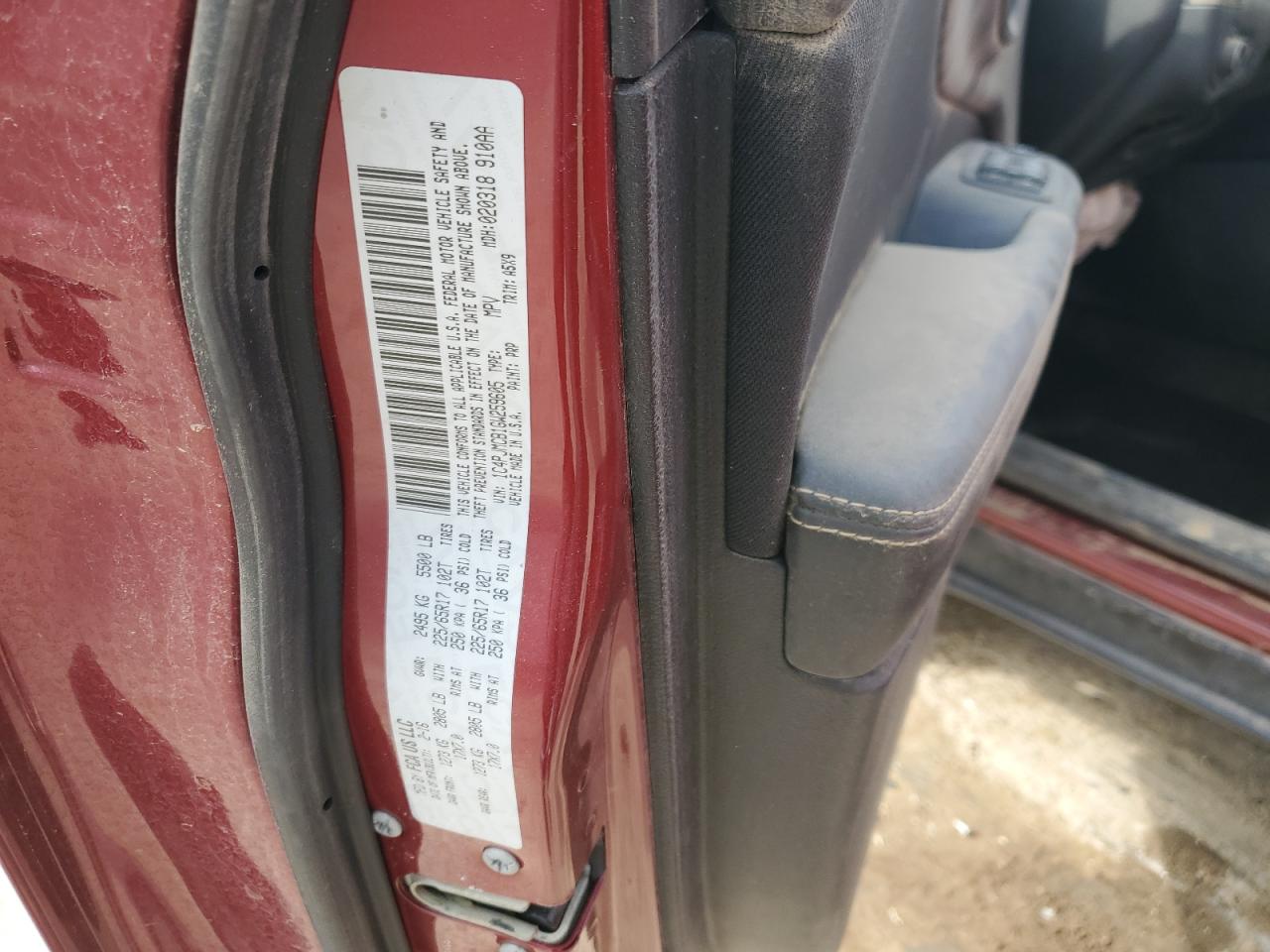 2016 Jeep Grand Cherokee VIN 1C4PJMCB1GW259605 Copart auction photo, front end damage thumbnail 15