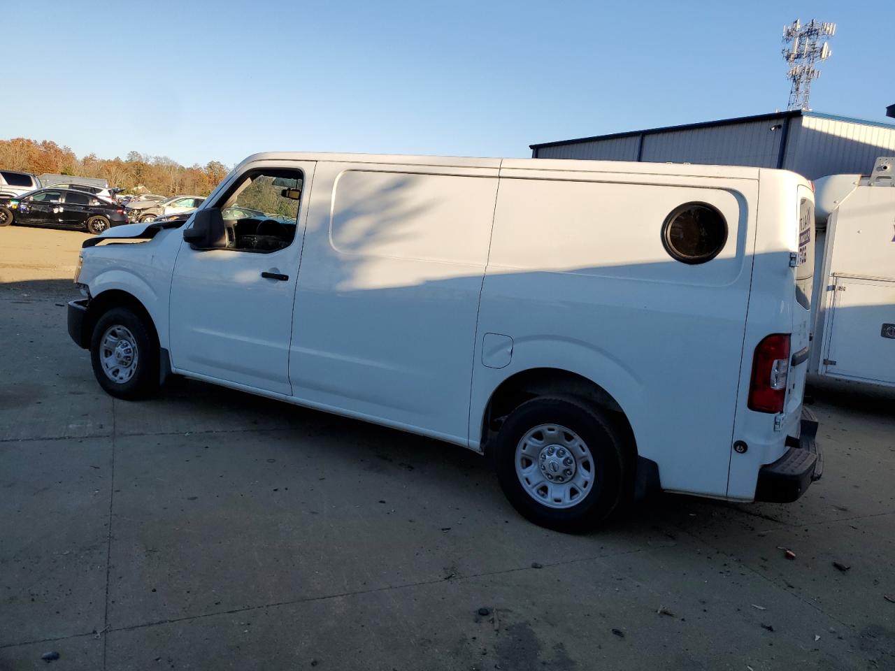 2017 Nissan NV VIN 1N6BF0KMXHN810738 Copart auction photo, front end damage thumbnail 2