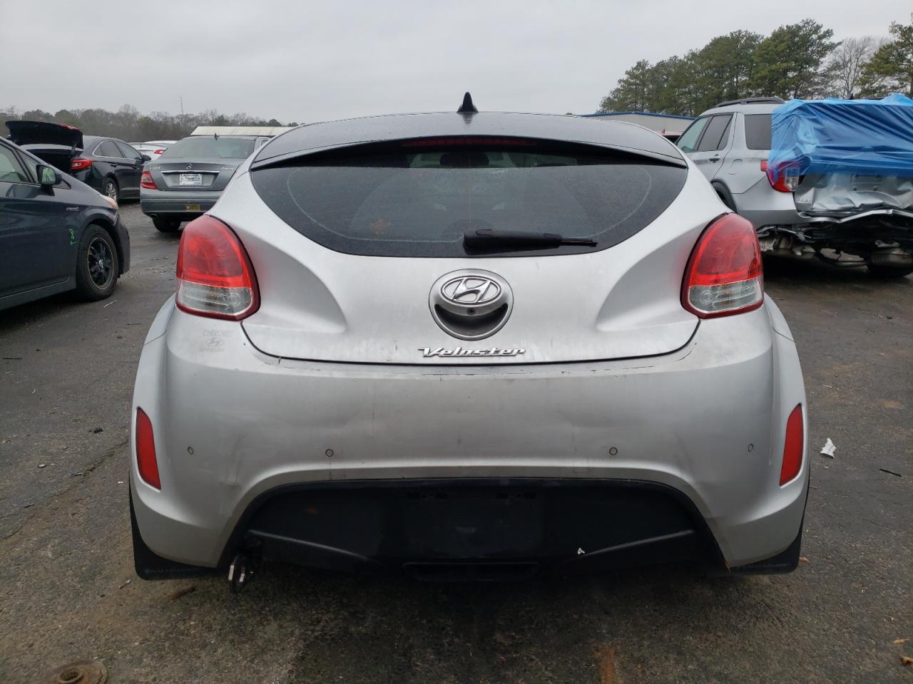 2012 Hyundai Veloster VIN KMHTC6AD4CU046853 Copart auction photo, front end damage thumbnail 6