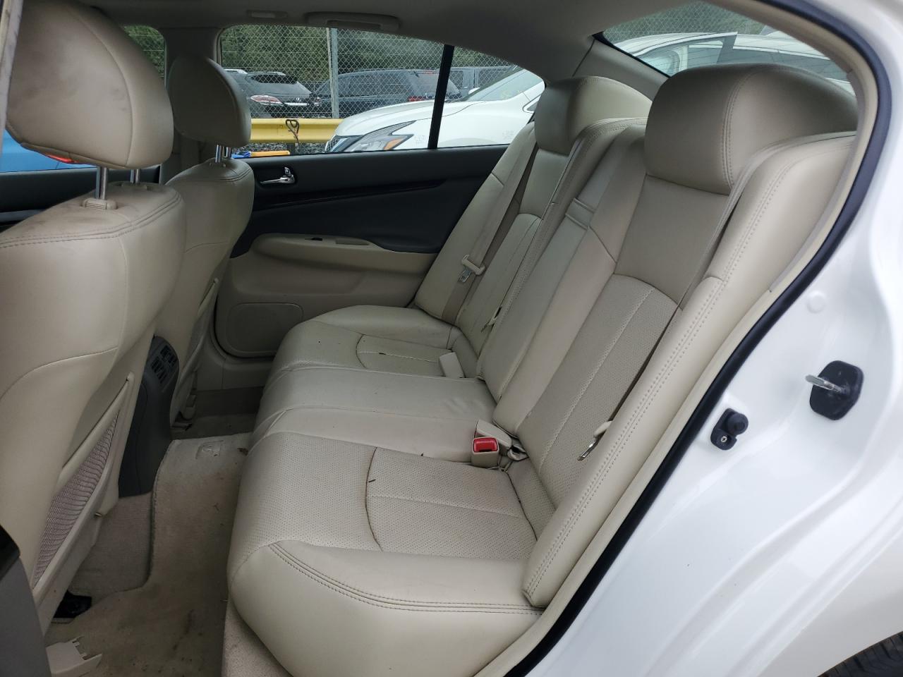 2013 Infiniti G VIN JN1CV6AR9DM756684 Copart auction photo, all over damage thumbnail 10