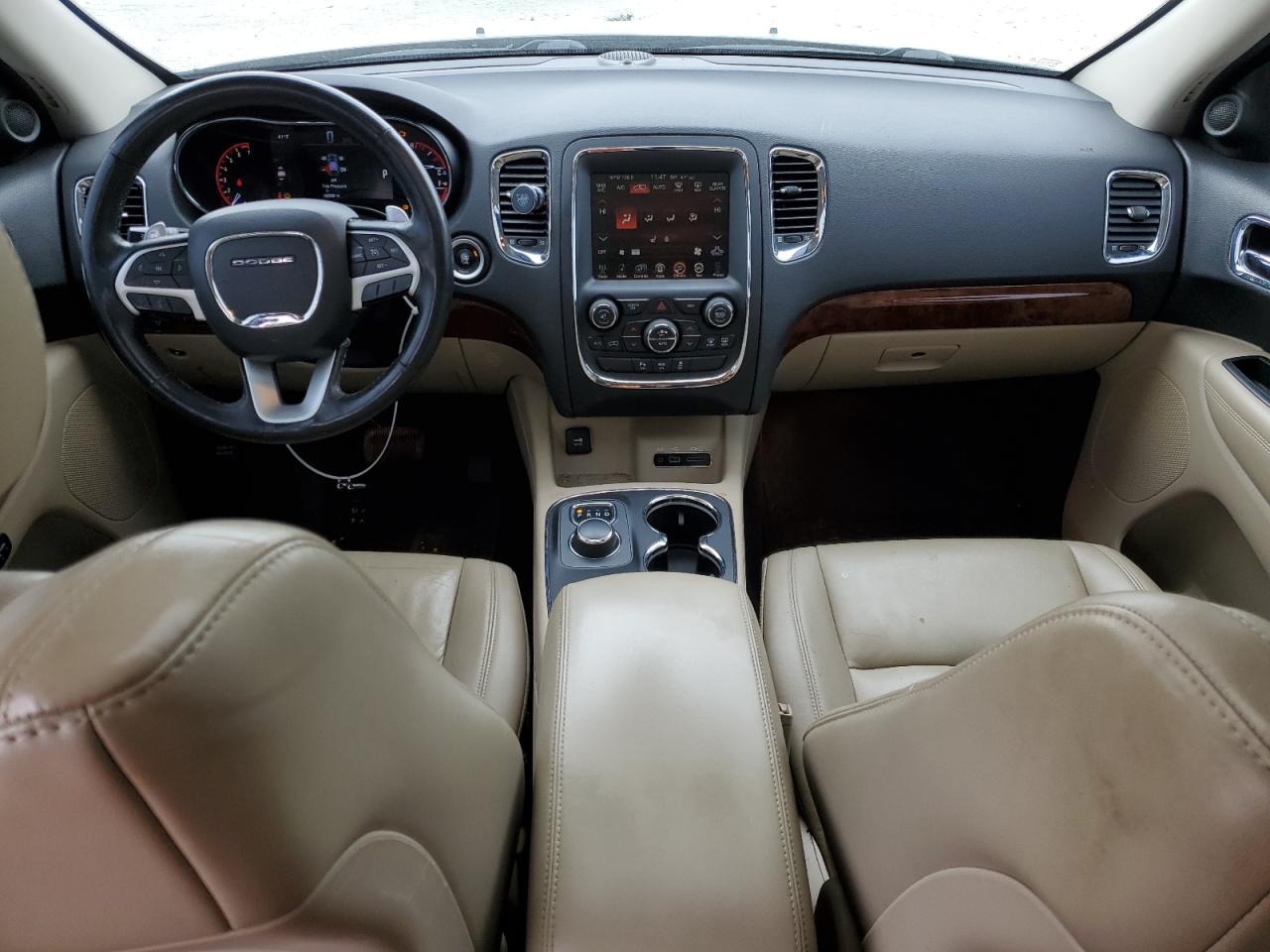 2015 Dodge Durango VIN 1C4RDHDG9FC694986 Copart auction photo, front end damage thumbnail 8