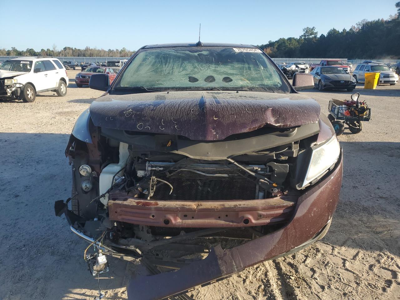 2011 Lincoln MKX VIN 2LMDJ8JK2BBJ15407 Copart auction photo, front end damage thumbnail 5
