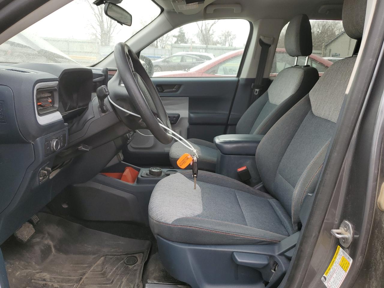 2022 Ford Maverick VIN 3FTTW8F92NRA14943 Copart auction photo, undercarriage / side damage thumbnail 7