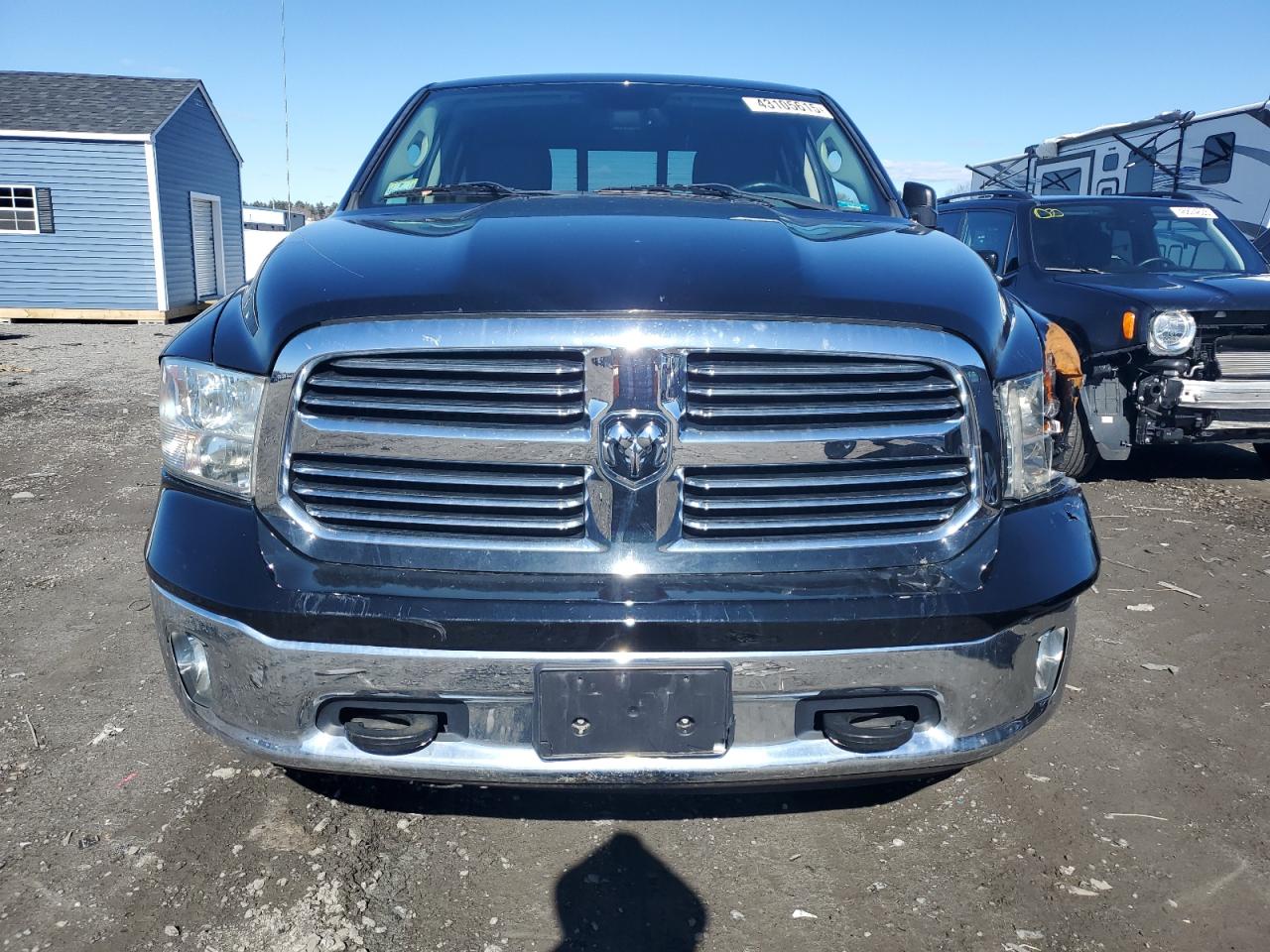 2013 RAM 1500 VIN 1C6RR7GT1DS664895 Copart auction photo, front end damage thumbnail 5