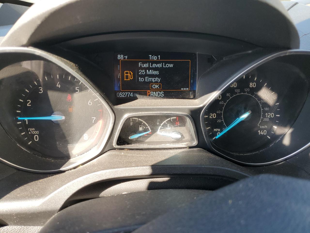 2019 Ford Escape VIN 1FMCU0F77KUA63920 Copart auction photo, front end damage thumbnail 9