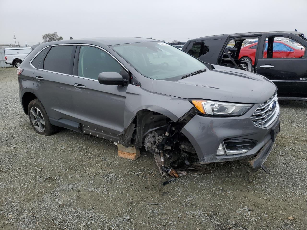 2022 Ford Edge VIN 2FMPK4J98NBA06210 Copart auction photo, all over damage thumbnail 4