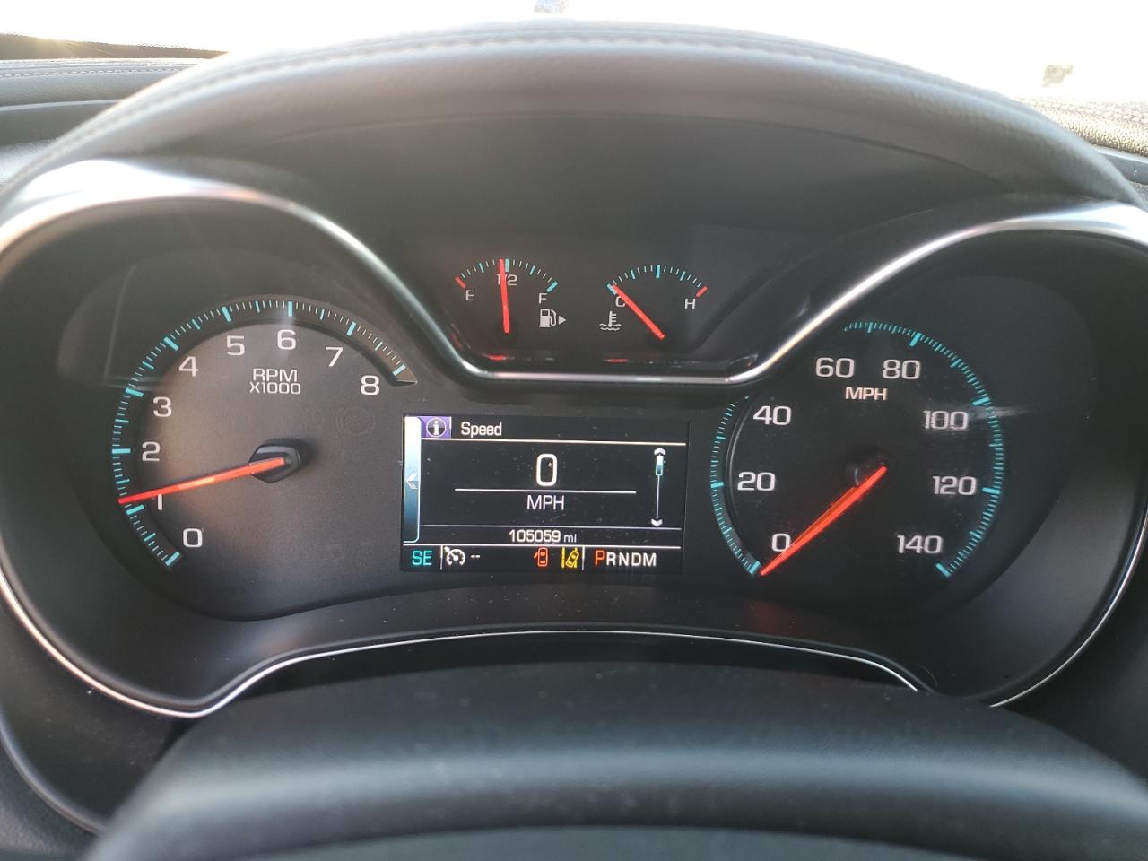 2017 Chevrolet Impala VIN 1G1145S34HU194106 Copart auction photo, front end / side damage thumbnail 9