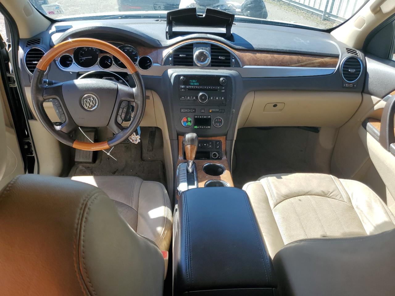 2012 Buick Enclave VIN 5GAKVCED5CJ255590 Copart auction photo, front end / minor dent/scratches damage thumbnail 8