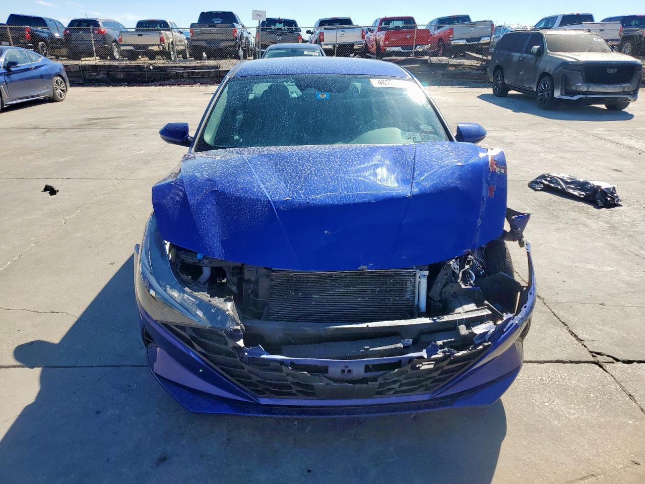 2023 Hyundai Elantra VIN KMHLM4AG5PU374252 Copart auction photo, front end damage thumbnail 5
