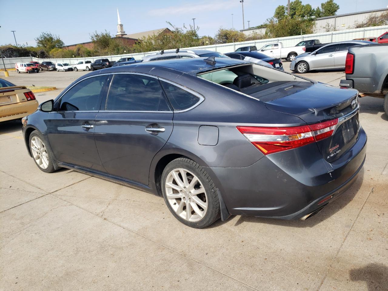 2015 Toyota Avalon VIN 4T1BK1EB5FU156972 Copart auction photo, hail / top/roof damage thumbnail 2