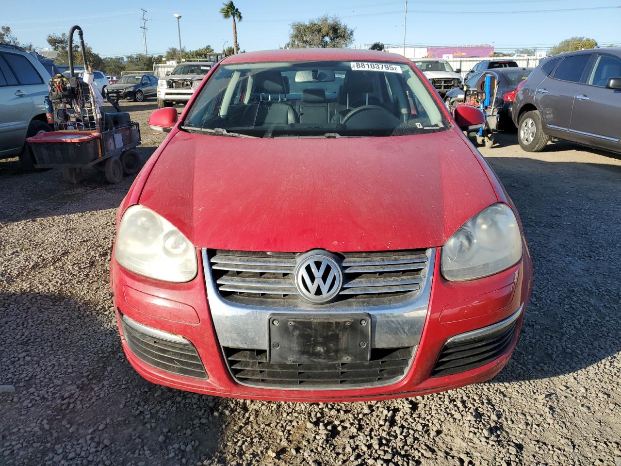 2009 Volkswagen Jetta VIN 3VWRL71K69M056958 Copart auction photo, all over damage thumbnail 5