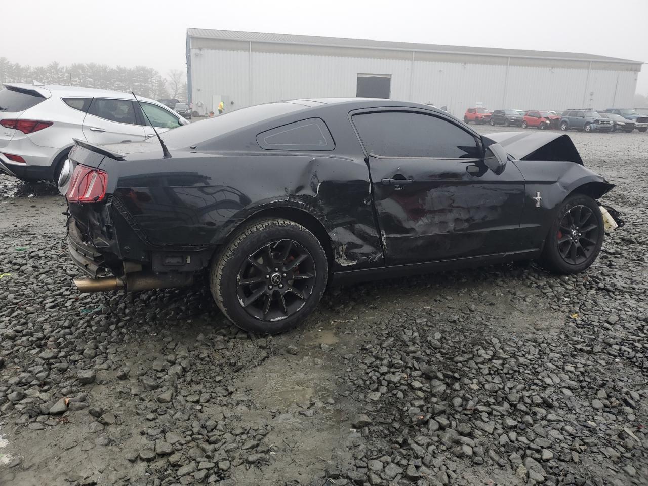 2010 Ford Mustang VIN 1ZVBP8AN1A5163688 Copart auction photo, all over damage thumbnail 3