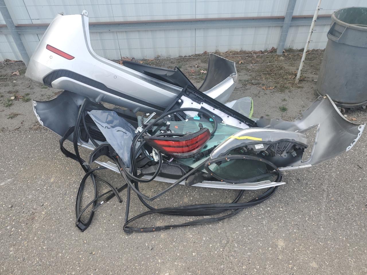 2021 Nissan Sentra VIN 3N1AB8BV3MY296023 Copart auction photo, side damage thumbnail 12