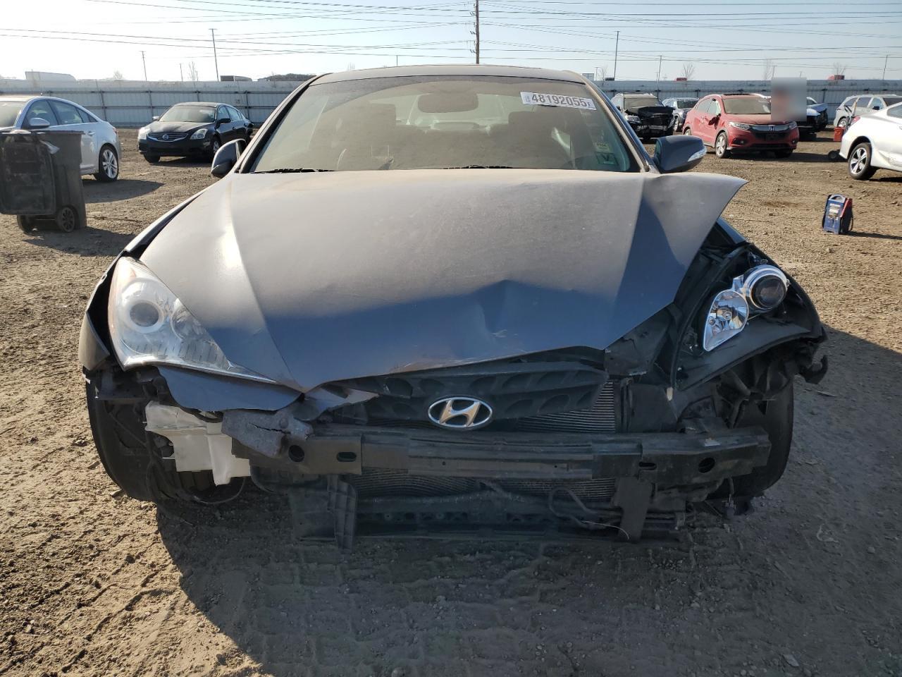 2011 Hyundai Genesis VIN KMHHU6KH7BU058675 Copart auction photo, front end / minor dent/scratches damage thumbnail 5