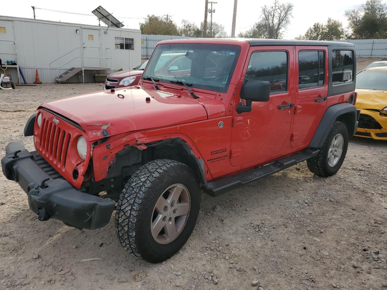 2015 Jeep Wrangler VIN 1C4HJWDG0FL509071