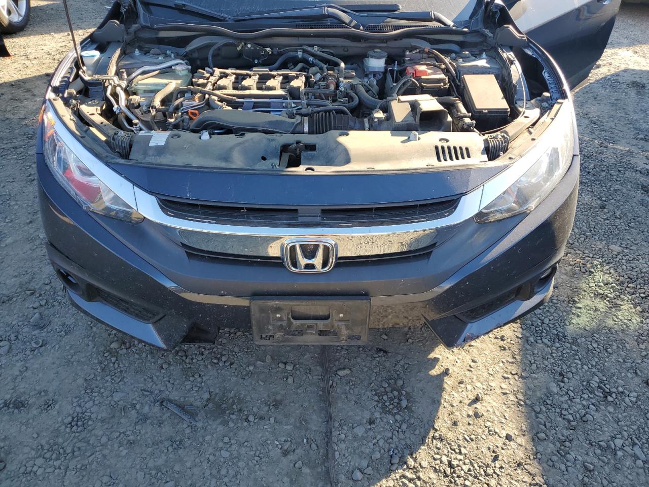 2018 Honda Civic VIN JHMFC1F43JX036113 Copart auction photo, front end / undercarriage damage thumbnail 11