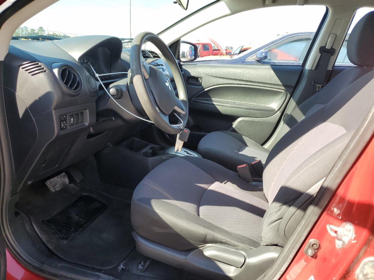 2017 Mitsubishi Mirage VIN ML32A3HJ5HH017414 Copart auction photo, front end damage thumbnail 7